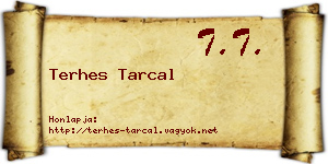 Terhes Tarcal névjegykártya